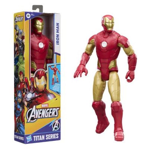 Marvel Avengers Titan Series Iron Man Action Figure