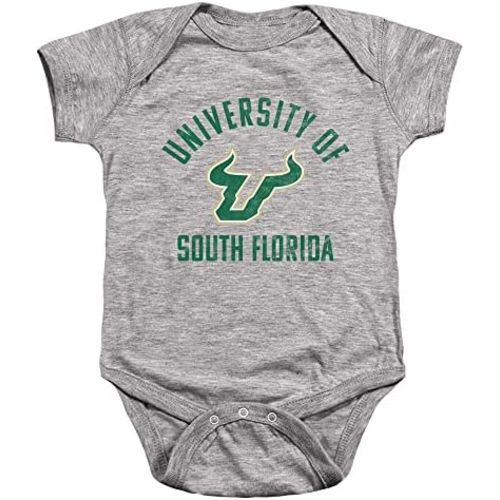 University of South Florida Official Bulls Logo Unisex Infant Snap Suit for Baby