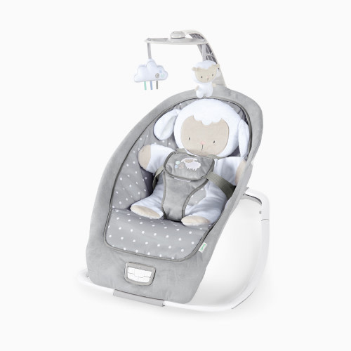 Ingenuity Cuddle Lamb Infant to Toddler Rocker and Baby Bouncer Seat