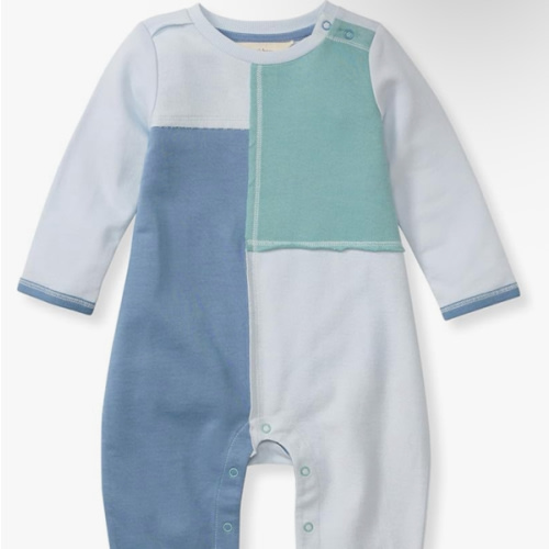 Burt's Bees Baby Boys' 100% Organic One-Piece Long Sleeve Coverall