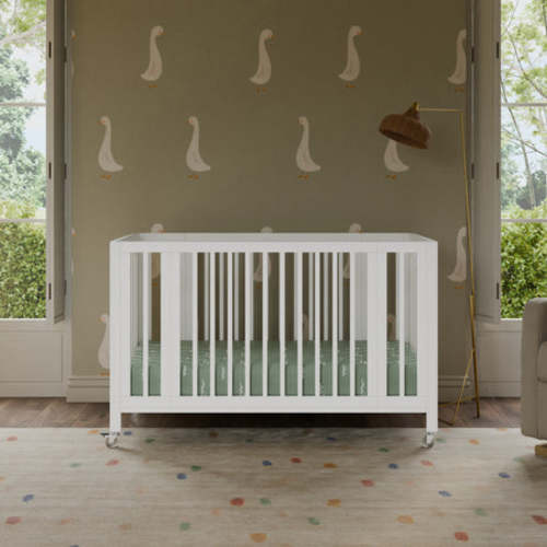 Rolli 9-in-1 Convertible All-Stages® Crib with Bassinet & Toddler Bed Conversion Kits