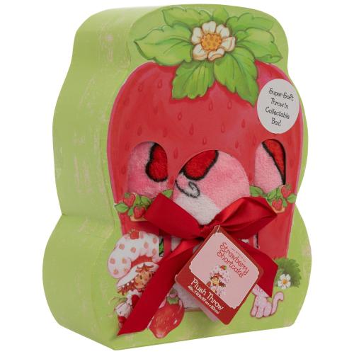 Strawberry Shortcake Throw Blanket In Collectible Box