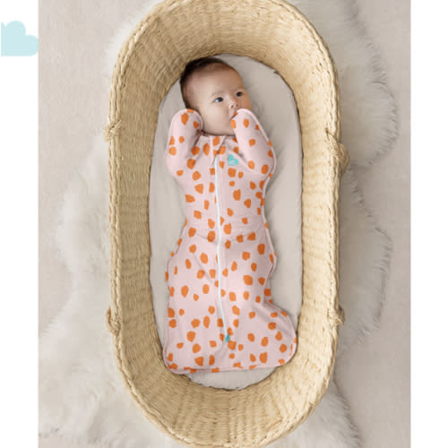 Swaddle Up™ 1.0 TOG Cotton Light Pink Jumbo Animal