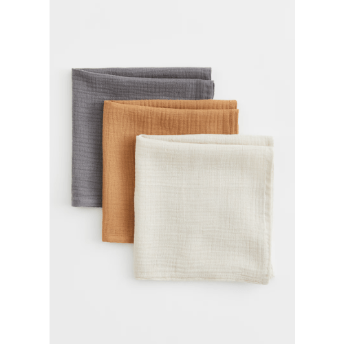 3-PACK MUSLIN COMFORT BLANKETS