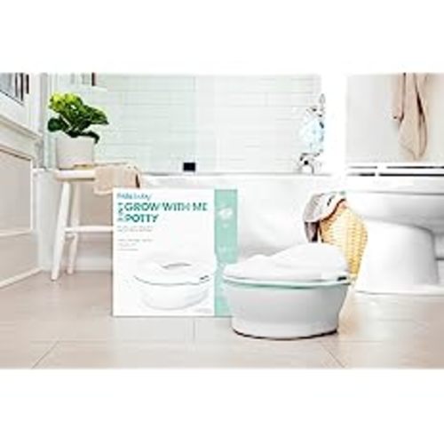 Amazon.com : Frida Baby 3-in-1 Grow-with-Me Potty Transforms from Potty to Toilet Topper and Step Stool | Easy-to-Clean Potty Training System : Baby