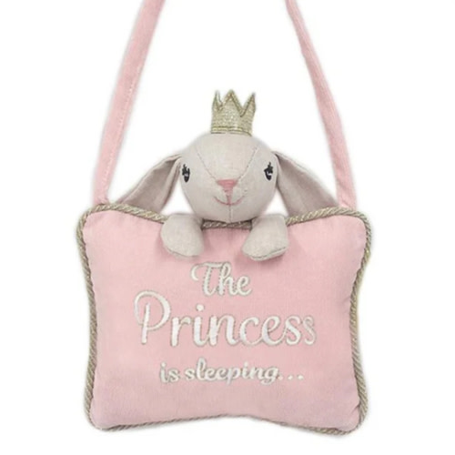 the Princess Is Sleeping Door Hanger