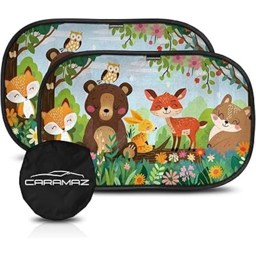 Car Window Shade for Baby with Certified UV-Protection 2 Pack - 20"x12"