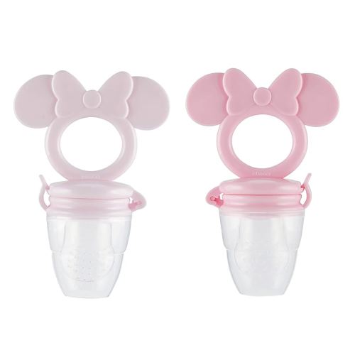 Disney Mickey and Minnie Teether with Fruit Feeder - Safe and Durable Design for Soothing Your Baby's Teething Pains