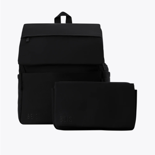 BÉIS 'The Ultimate Diaper Backpack' in Black - Best Backpack Diaper Bag in Black