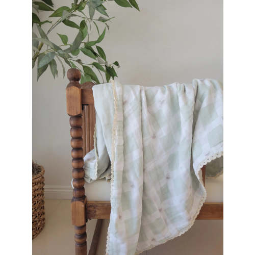 Little Mallard Duck Quilt Gauze Blanket | Hello Little Crew