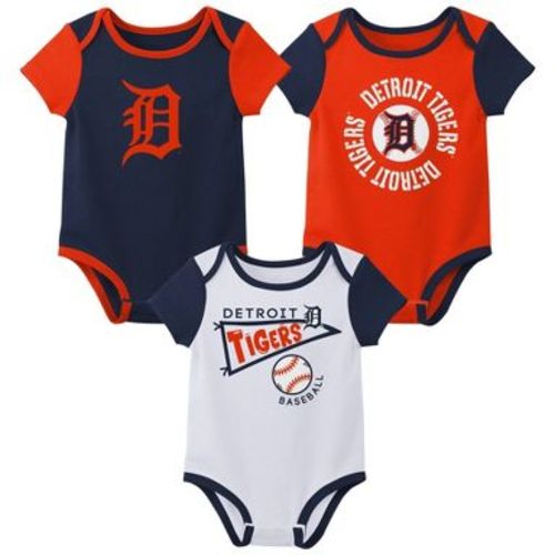 MLB Detroit Tigers Infant 3-pack Bodysuits - 18M