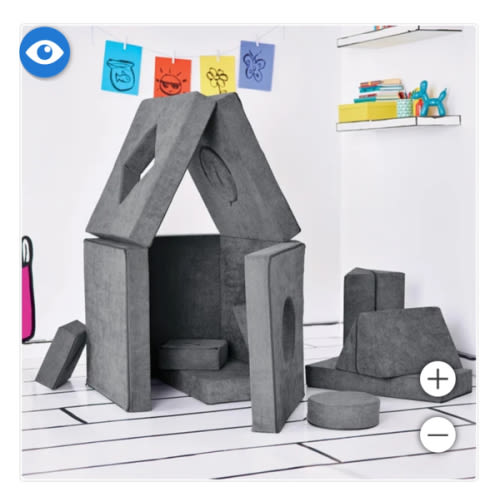 Yourigami Kids Convertible Play Fort | Costco