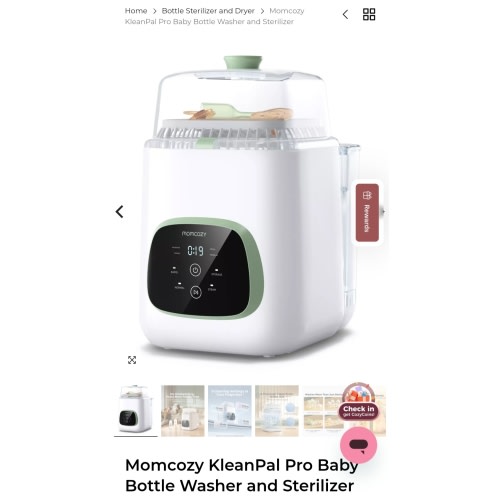 Momcozy One-Stop Baby Bottle Washer and Sterilizer