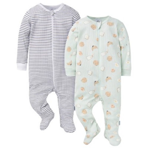 Gerber Baby Neutral 2-Pack Sleep 'N Plays, French Breakfast, Newborn