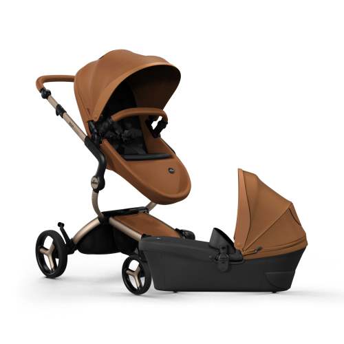 mima xari max | Luxury Full-Size Stroller & Bassinet Set - Champagne / Camel / Black - mima® USA
