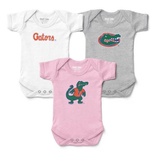 Newborn & Infant Chad & Jake Florida Gators 3-Pack Bodysuit Set