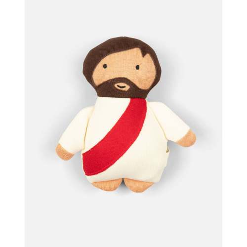 Jesus Plush Rattle Doll | Be A Heart Toy
