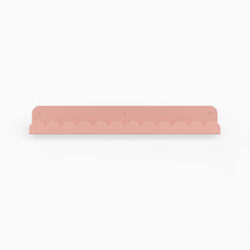 Bubble Picture Ledge - Pink Flash