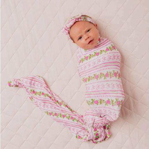 Botanically Speaking Swaddle & Headwrap Set