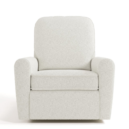 Storkcraft Amalfi Swivel Power Reclining Rocking Chair Glider with Dual USB Charging & Reviews | Wayfair