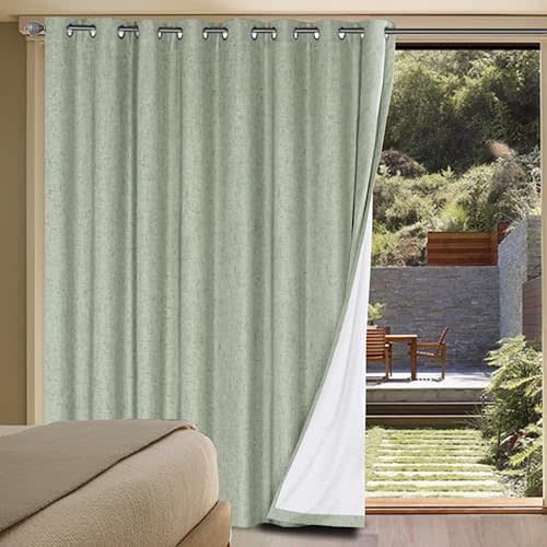 H.VERSAILTEX Linen Blackout Curtains