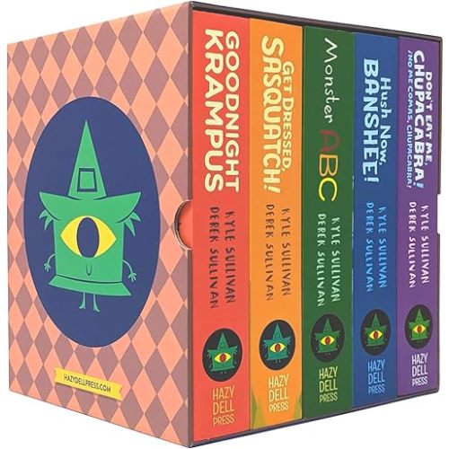 Hazy Dell Press 5-Book Gift Set (Hazy Dell Press Monster Series) Hardcover – Picture Book, September 11, 2018