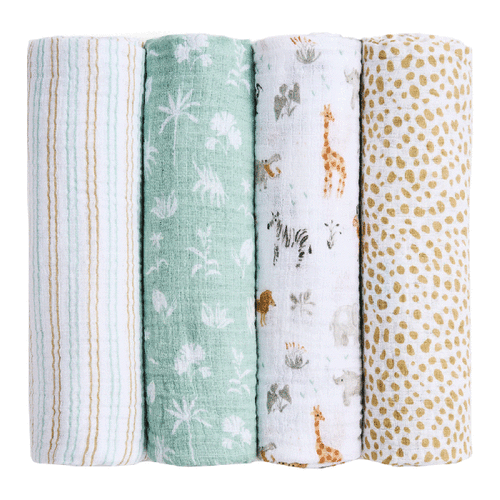 Muslin Swaddle (4 Pack)