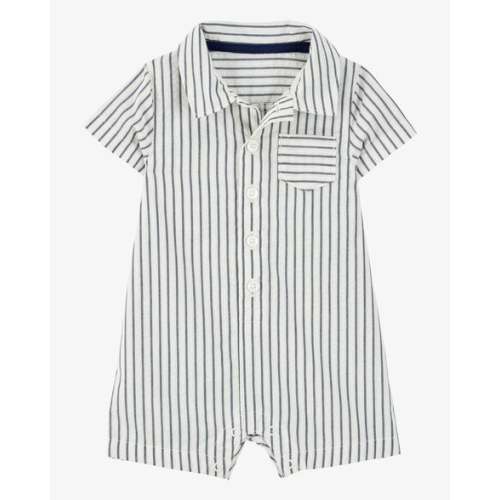 Baby Striped Polo Romper - Carter's | Carter's