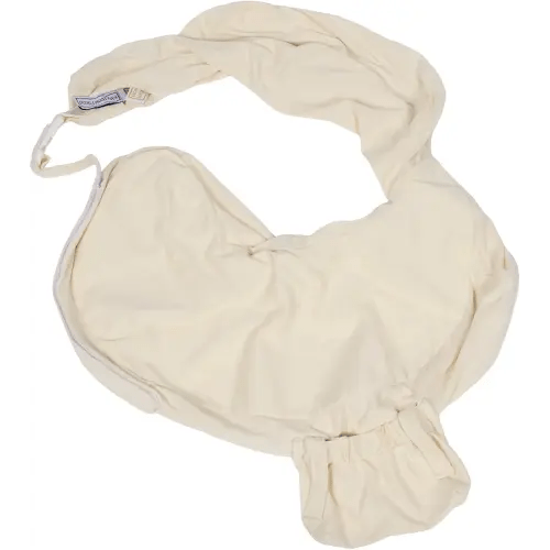 My Brest Friend Super Deluxe Nursing Pillow Cover - Slipcovers for Baby - Adjustable Fit, Easy Care, Durable - Nursing Pillow Not Included 100% Organic Cotton Oat