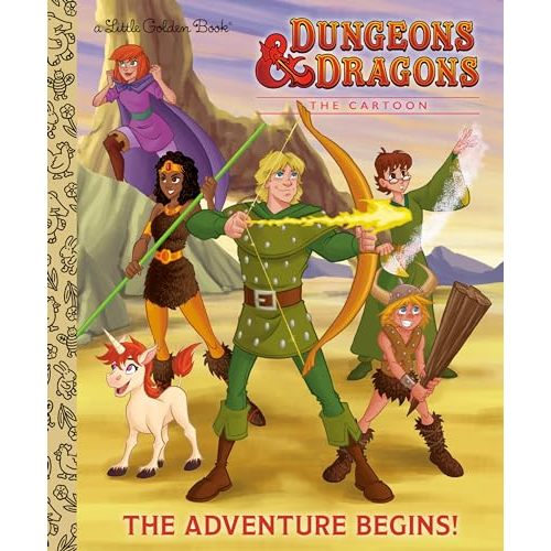 The Adventure Begins! (Dungeons & Dragons) (Little Golden Book)