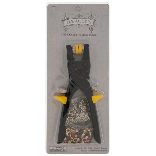 2-In-1 Eyelet & Snap Pliers