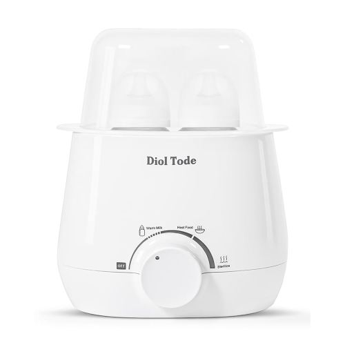 Bottle Warmer, Fast Baby Bottle Warmer for Breastmilk or Formula, 8-in-1 Milk Warmer for Baby, Smart Temperature Control, Sterili-zing, Heat Food, Double Bottle Warmer for All Bottles