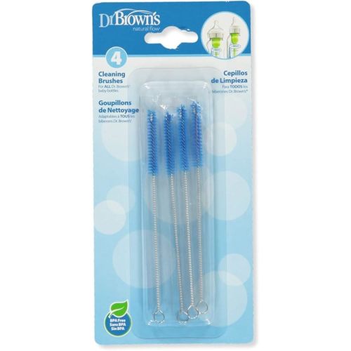 Dr. Brown's Natural Flow Cleaning Brush- Assorted Color(4-Count/Single Pack)