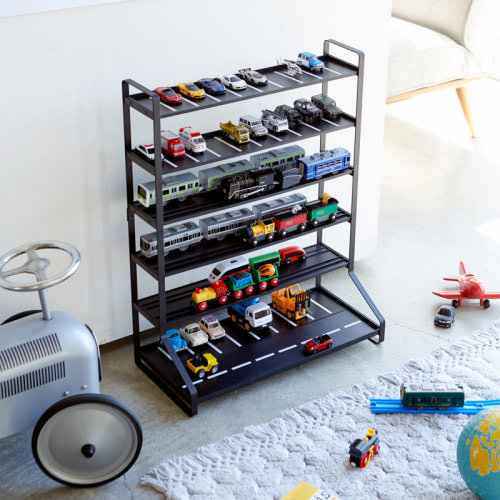 Yamazaki Home Train Storage Display , Hotwheels Model Car Display , Kids Toy Storage, Steel & Reviews | Wayfair