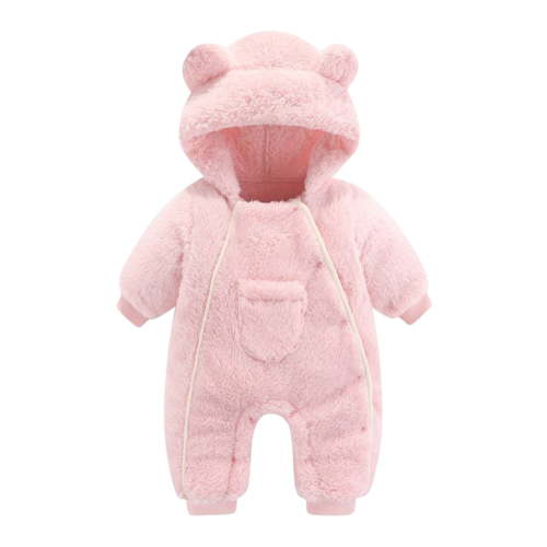 Fouhkni Newborn Baby Girls Boys Jumpsuit Romper Infant Toddler Outwear Snowsuit 1 Piece Fall Winter Outfit