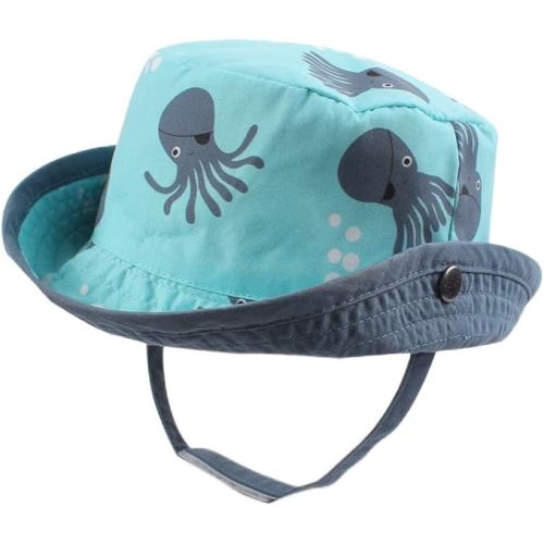 Baby Boy Bucket Toddler Kids Sun Hat UPF 50+ Wide Brim Outdoor Beach Caps Play hat