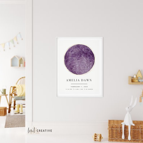 Etsy Custom Baby Print