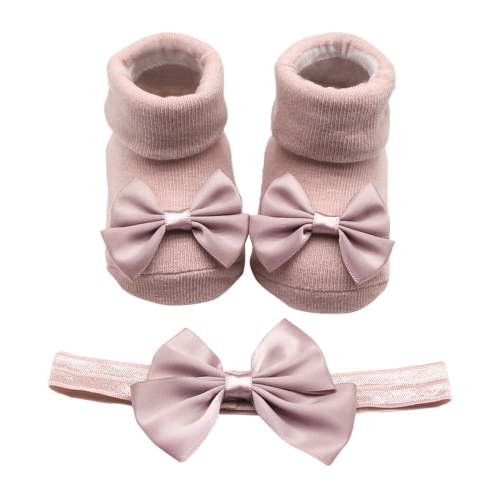 BOBOGOJP Baby Booties Newborn Baby Hand Crochet Knit Boots Infant Soft Cozy Warm Shoes for Toddler Girls Boys Rose Gold for Size One Size
