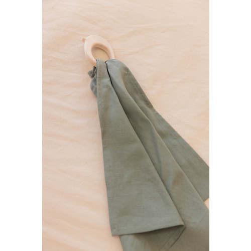 Acadian - Linen + Maple Ring Teether – WildBird