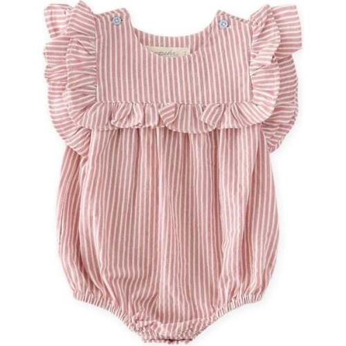 Seersucker Flutter One-Piece, Anchor Red - Pehr | Maisonette