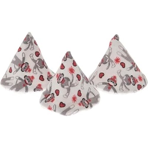 Pee-Pee Teepee Sock Monkey White - Cello Bag
