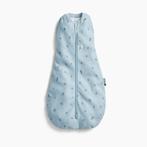 ergoPouch Cocoon Swaddle Bag 0.2 Tog - Dragonflies, 0-3 Months
