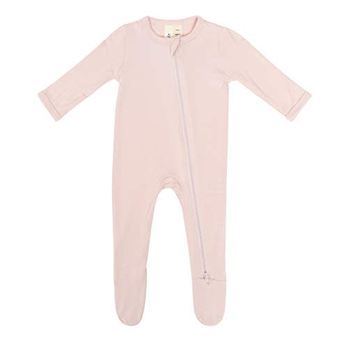 KYTE BABY Soft Bamboo Rayon Footies, Zipper Closure, 0-24 Months