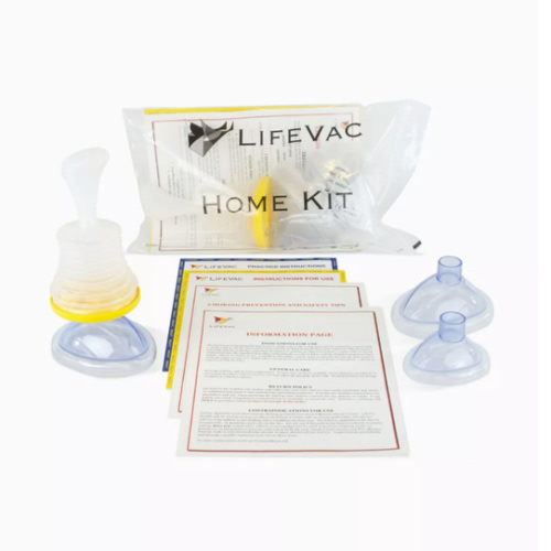 LifeVac Home Kit - Toddler and Adult Choking Rescue Device