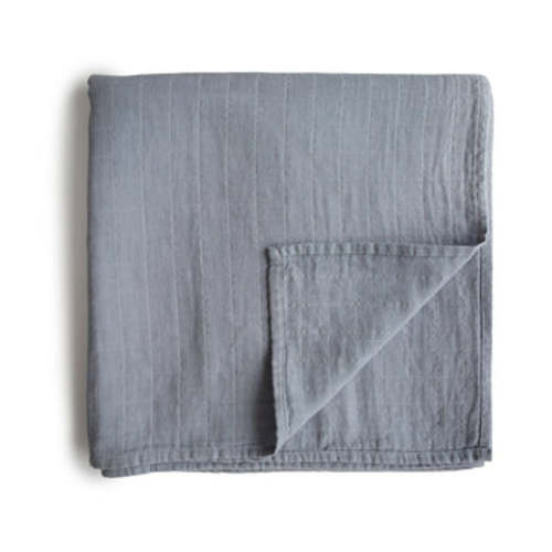 Organic Cotton Mushie Baby Muslin Swaddle Blanket