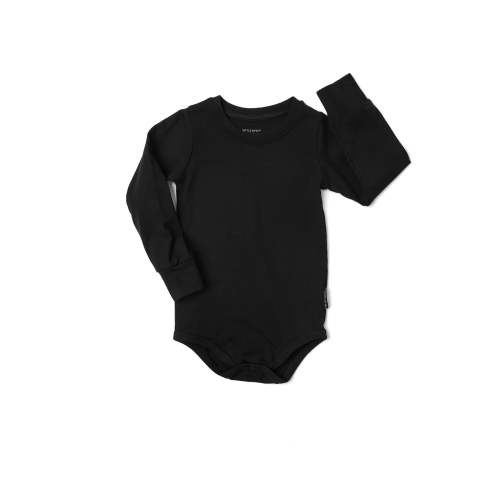 Long Sleeve Onepiece - Black