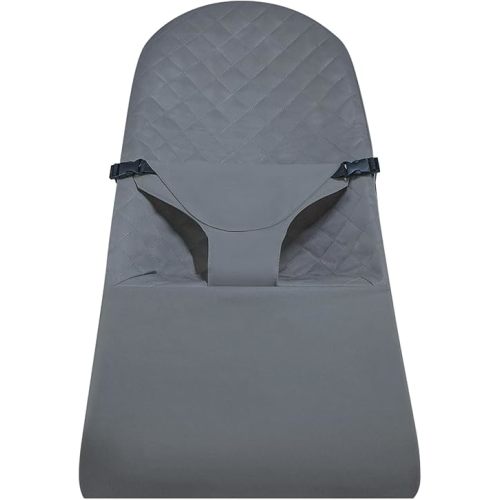 Fabric Seat for Bouncer, Replacement Cover for Baby Bjorn Bouncer Bliss, Soft Breathable Machine Washable (Grey, Cover Only)