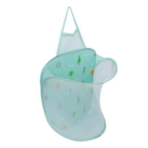 Guanhe Mesh Laundry Basket, Foldable Clothes Washing Hamper with Hanging Handles, Dirty Clothes, Kids Baby Toys Organizer