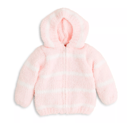 Girls' Striped Hooded Jacket - Baby