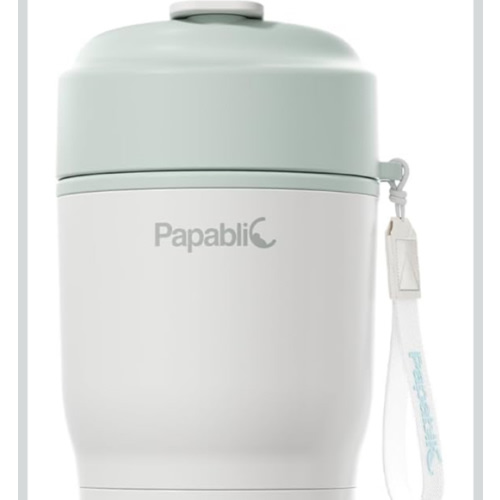 Papablic Portable Bottle Warmer for Home & Travel — 85W Fast Heating Baby Bottle Warmer on The Go, 4 Temp Settings, 3-Inch Wide Mouth, Fits Car Cup Holder
